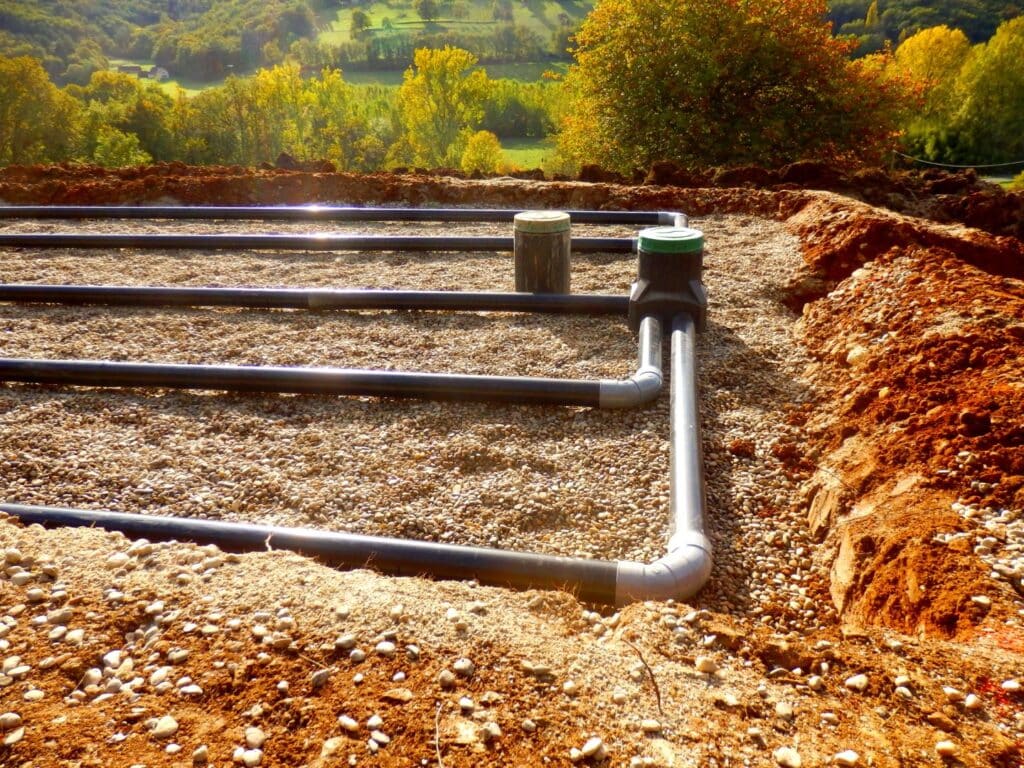 What is a conventional septic system